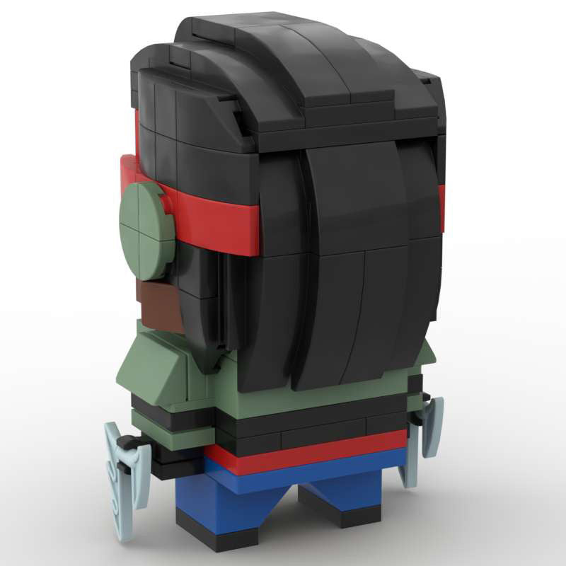 honey lemon brickheadz building set | lego-compatible big hero 6 moc - 3