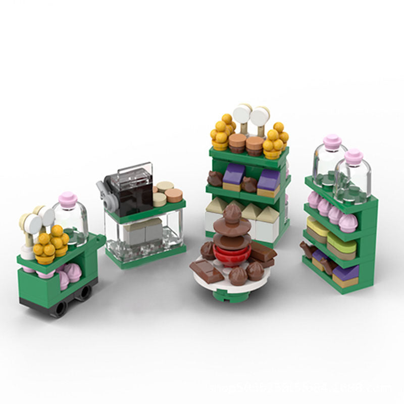 honeydukes sweet shop building set | harry potter | moc-46627 - 2