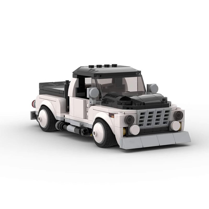 hoonitruck white building set | moc-90539 - 2