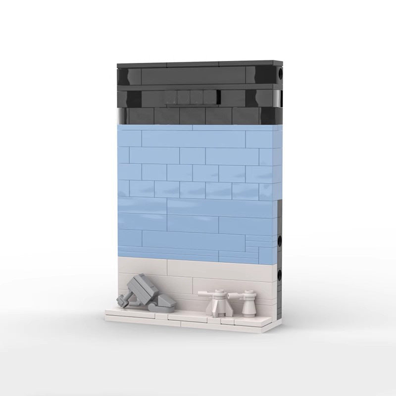 hoth landscape building set | star wars | moc-151783 - 1