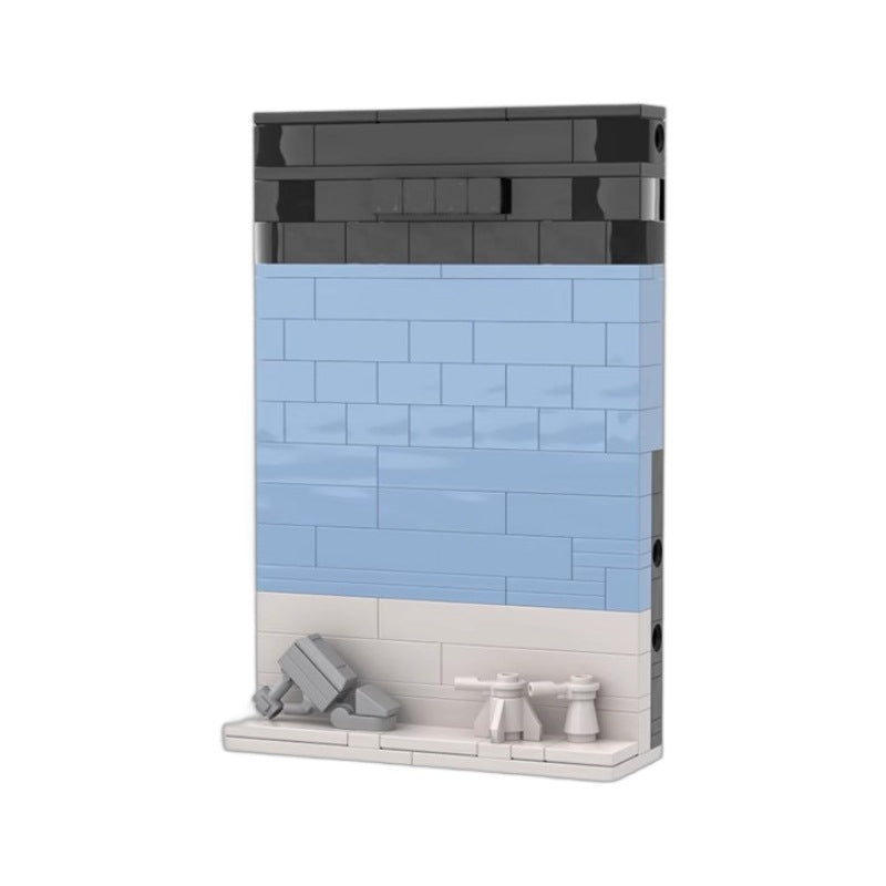 hoth landscape building set | star wars | moc-151783 - 2