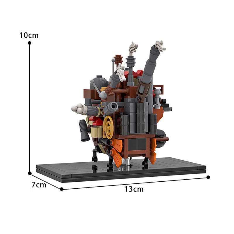 howl's moving castle moc building set | hayao miyazaki movie - 2