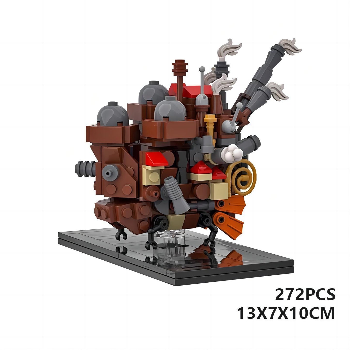 howl's moving castle moc building set | hayao miyazaki movie - 4