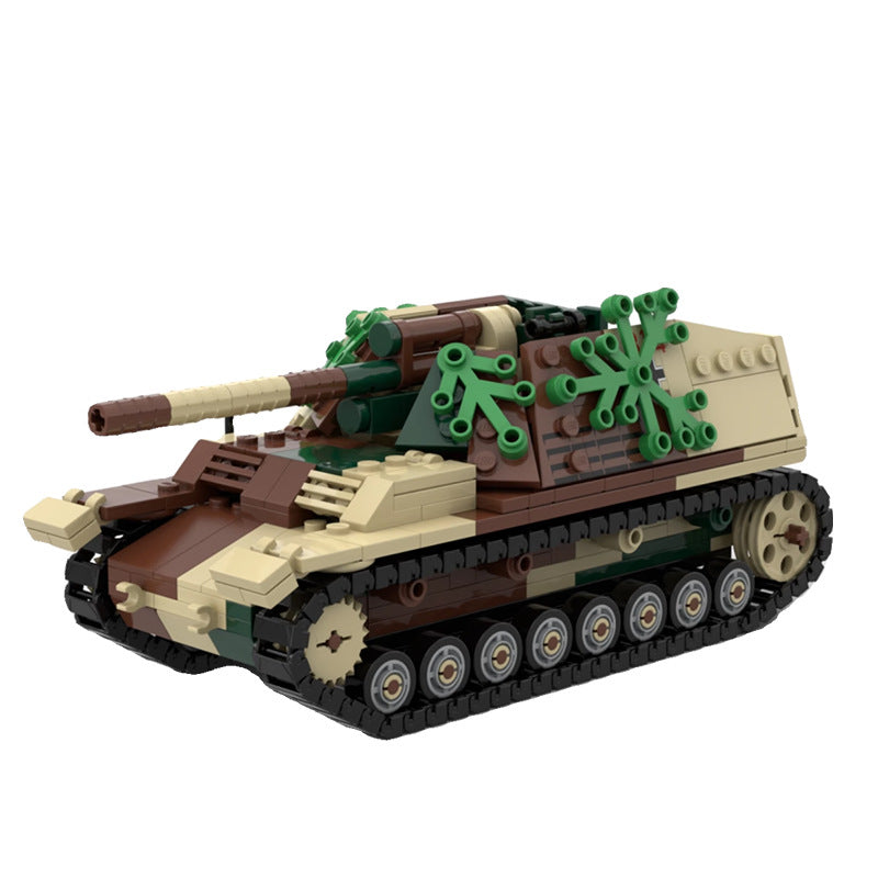 hummel self-propelled gun building set | moc-158538 - 5