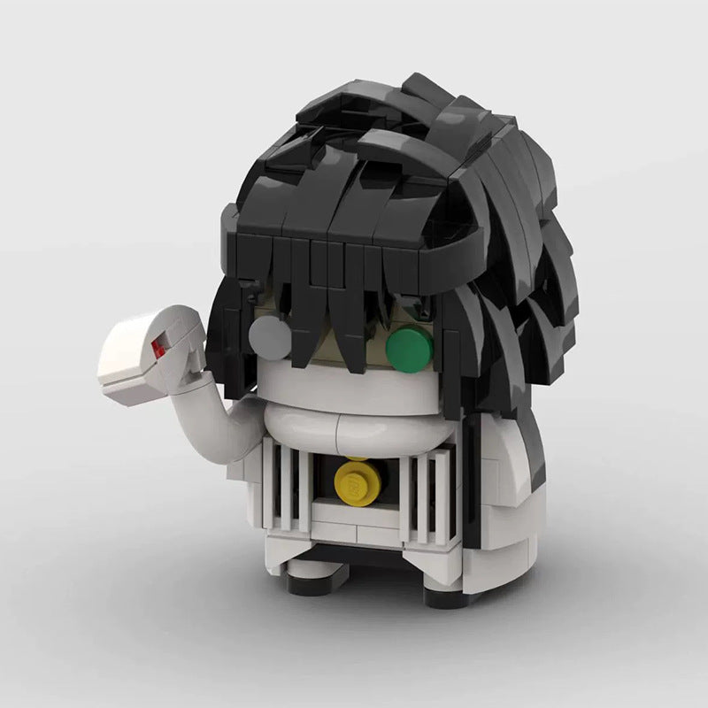 iguro obanai brickheadz snake hashira | demon dlayer | moc-123467 - 3
