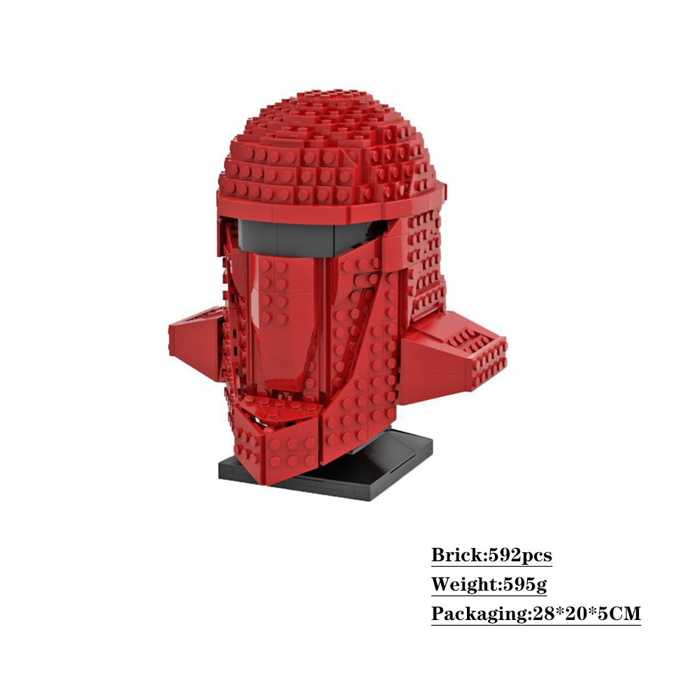 imperial royal guard helmet building set | star wars | moc-62475 - 3