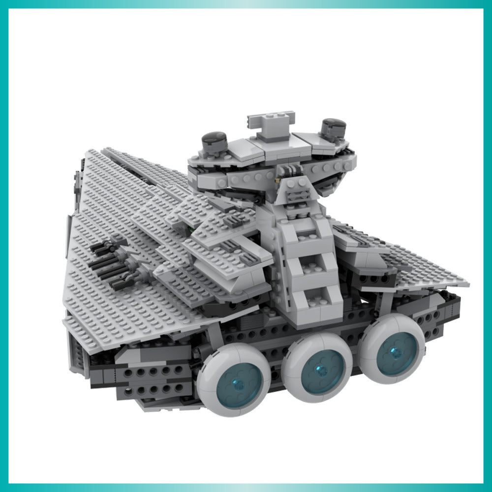 imperial star destroyer | 75315 imperial light cruiser alternate build | moc-162851 - 2