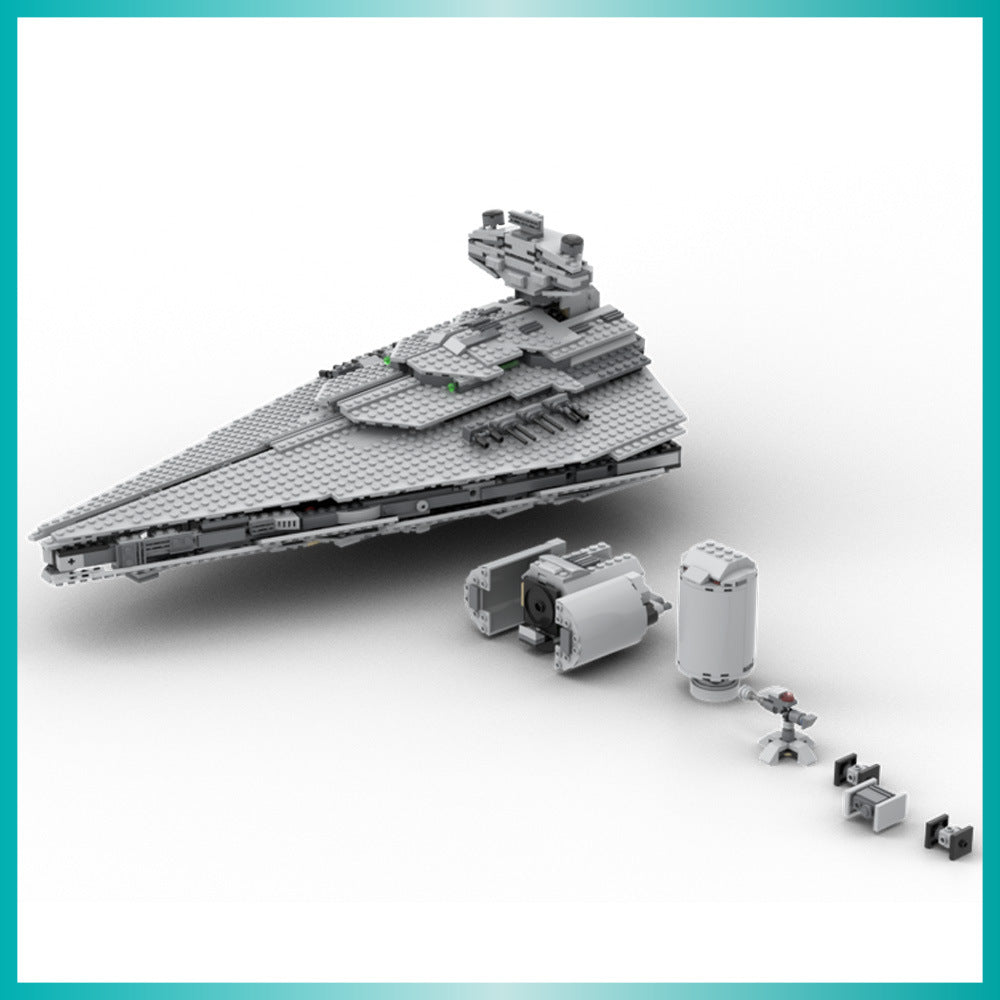 imperial star destroyer | 75315 imperial light cruiser alternate build | moc-162851 - 4