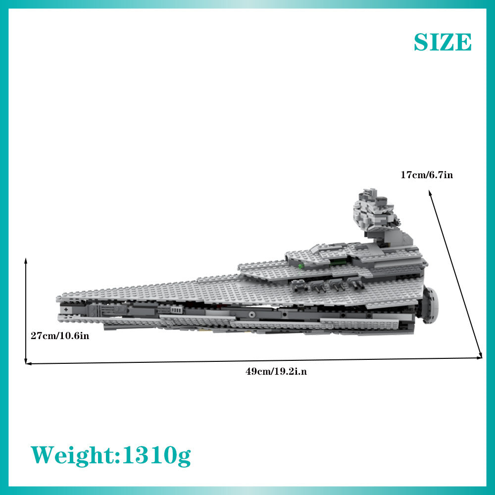 imperial star destroyer | 75315 imperial light cruiser alternate build | moc-162851 - 5