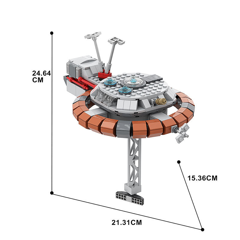 ir thunderbird-5 building set | moc-123409 - 7