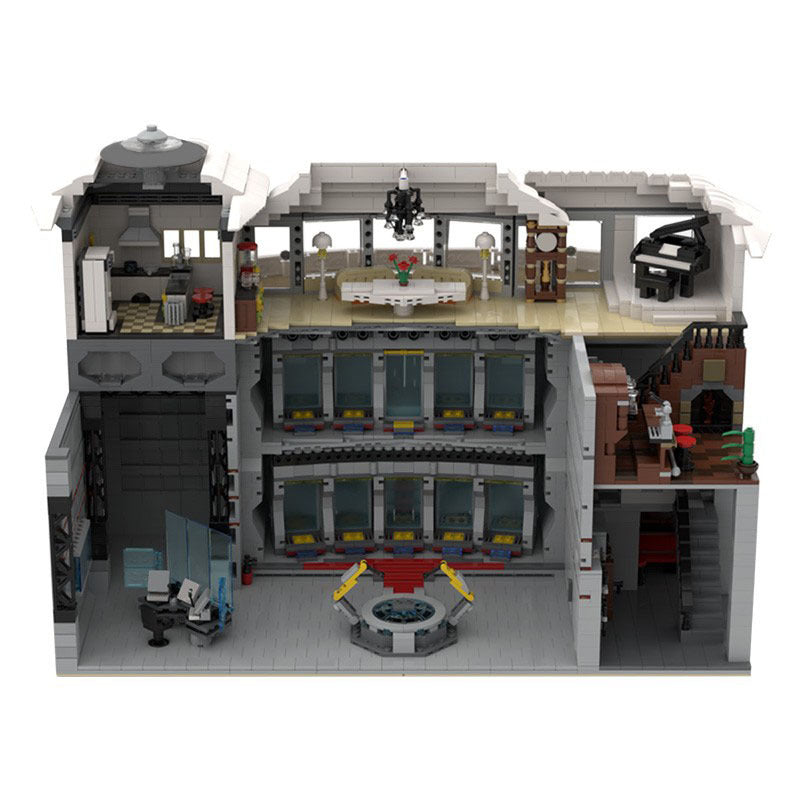 iron man base building set | moc-37124 - 1