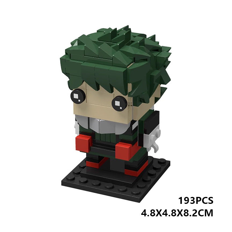 izuku midoriya brickheadz building set | my hero academia - 3