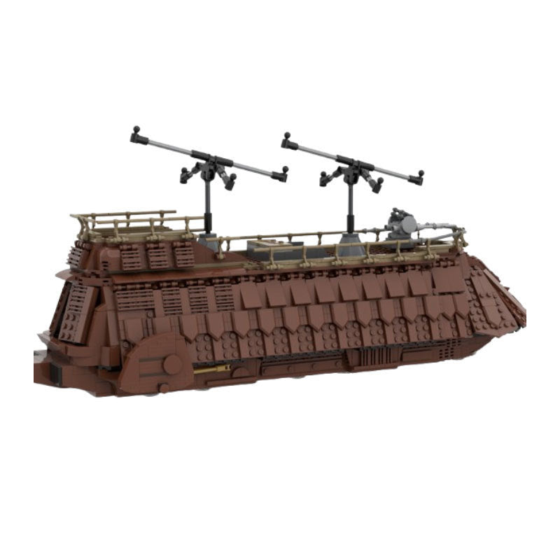 jabba's sail barge building set | star wars | moc-65586 - 2