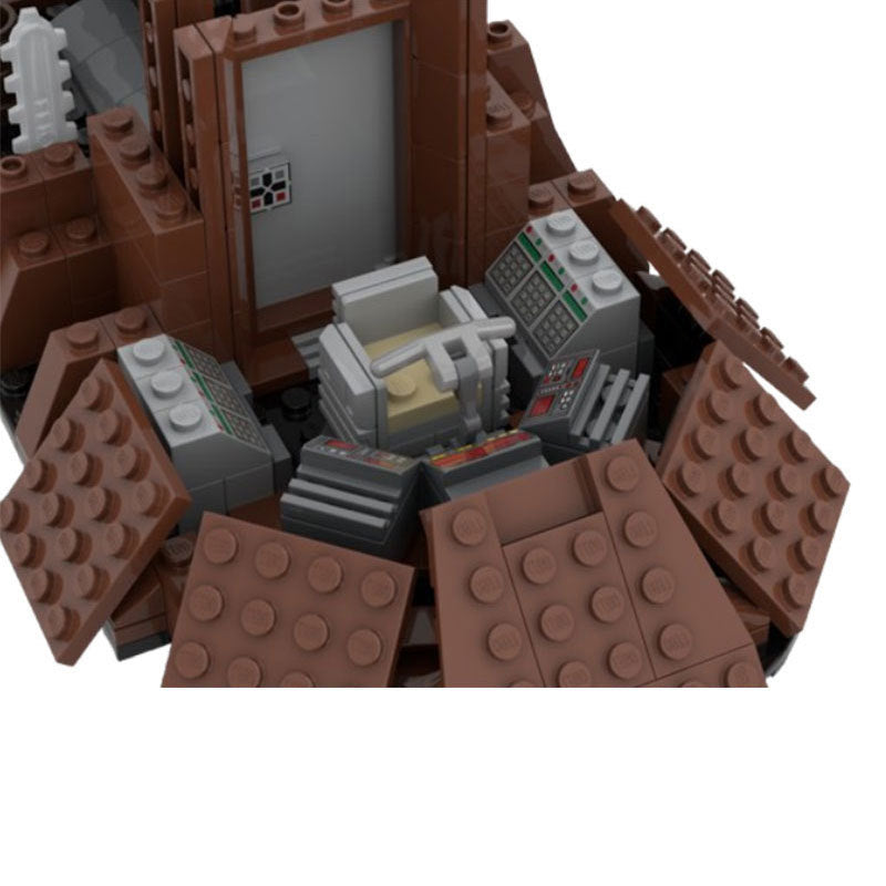 jabba's sail barge building set | star wars | moc-65586 - 3