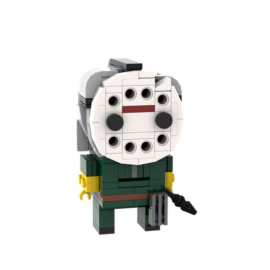 jason voorhees brickhead | friday the 13th | moc-168010 - 2