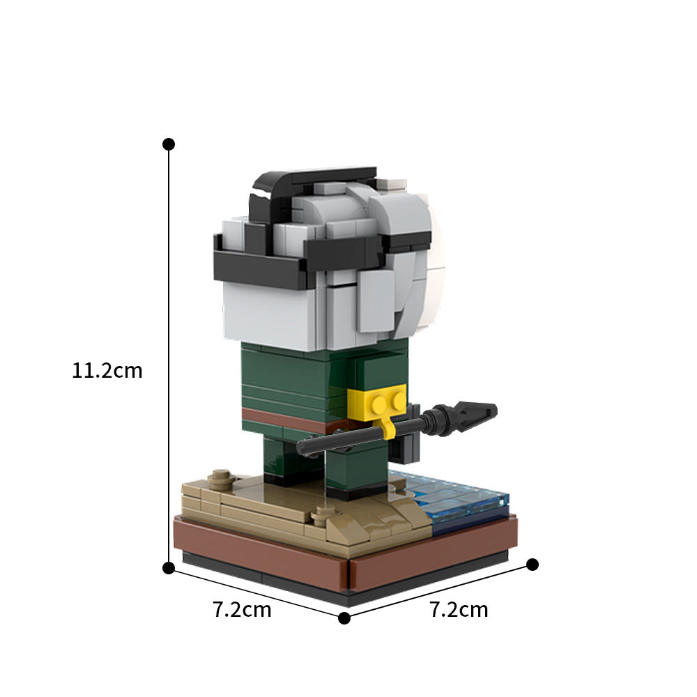 jason voorhees brickhead | friday the 13th | moc-168010 - 4