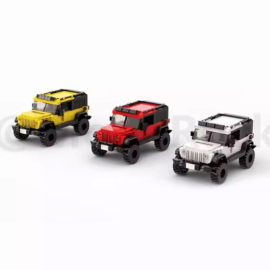 jeep wrangler building set | moc-71642 - 1