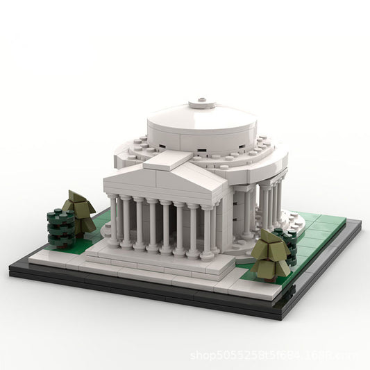 jefferson memorial building set | moc-36588 - 1