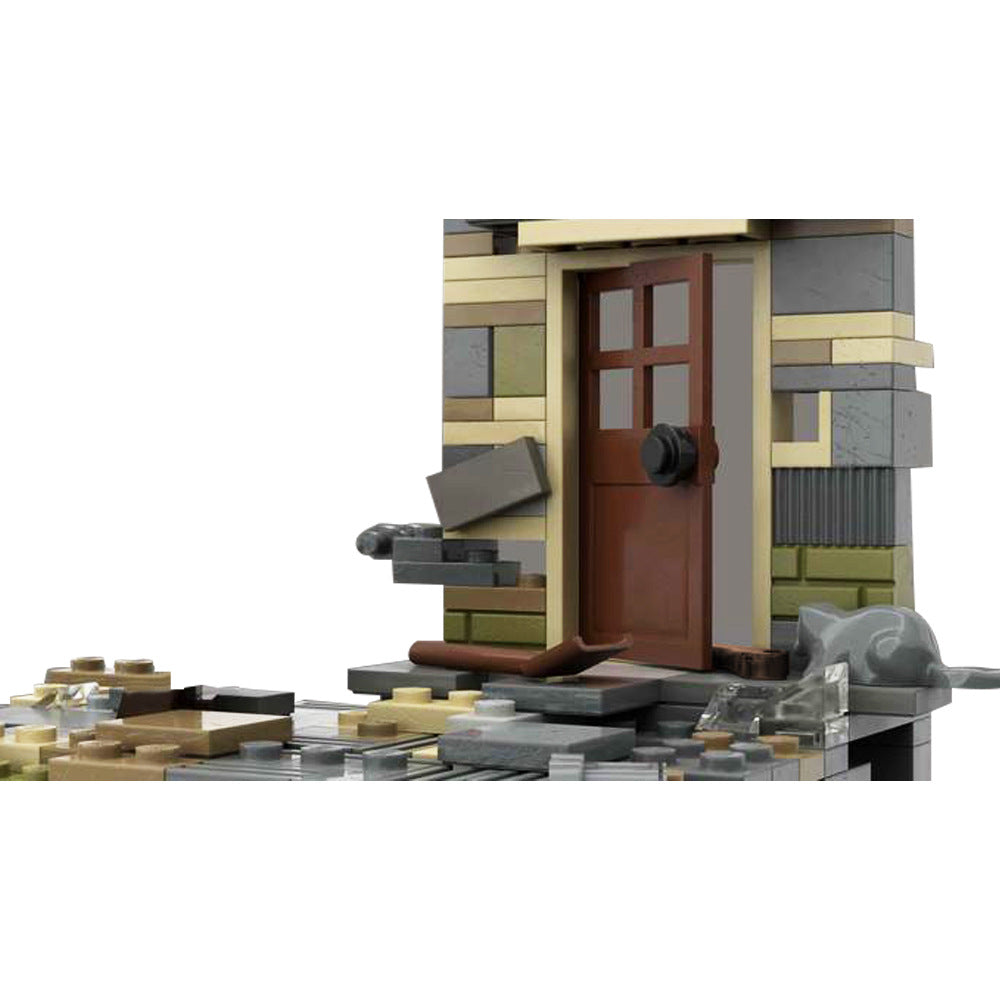 joel and elli approaching a door | tlou | moc-47680 - 2