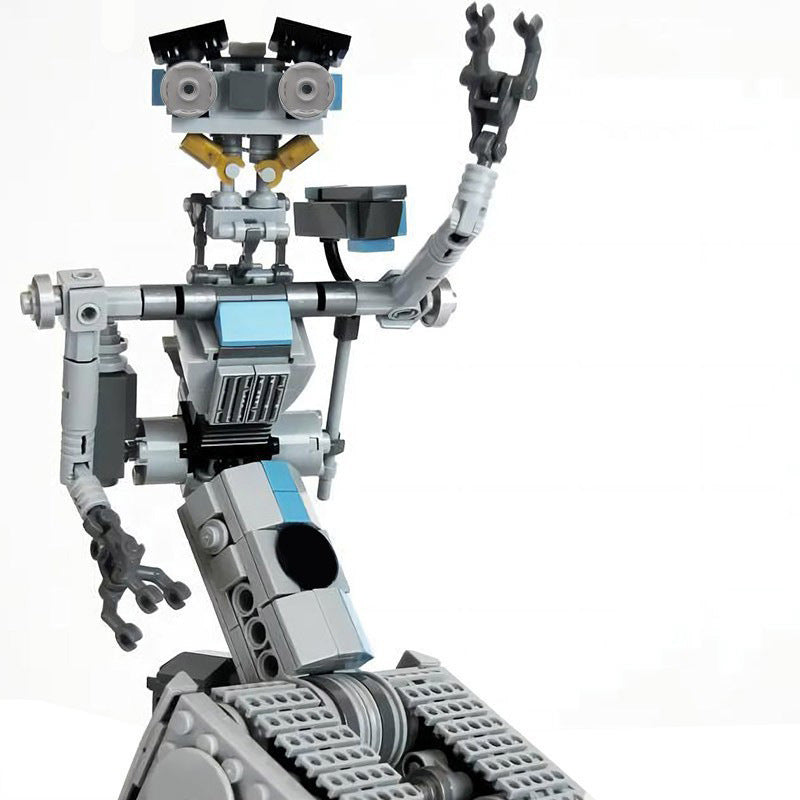 johnny 5 robot building set | moc-compatible with lego bricks - 2