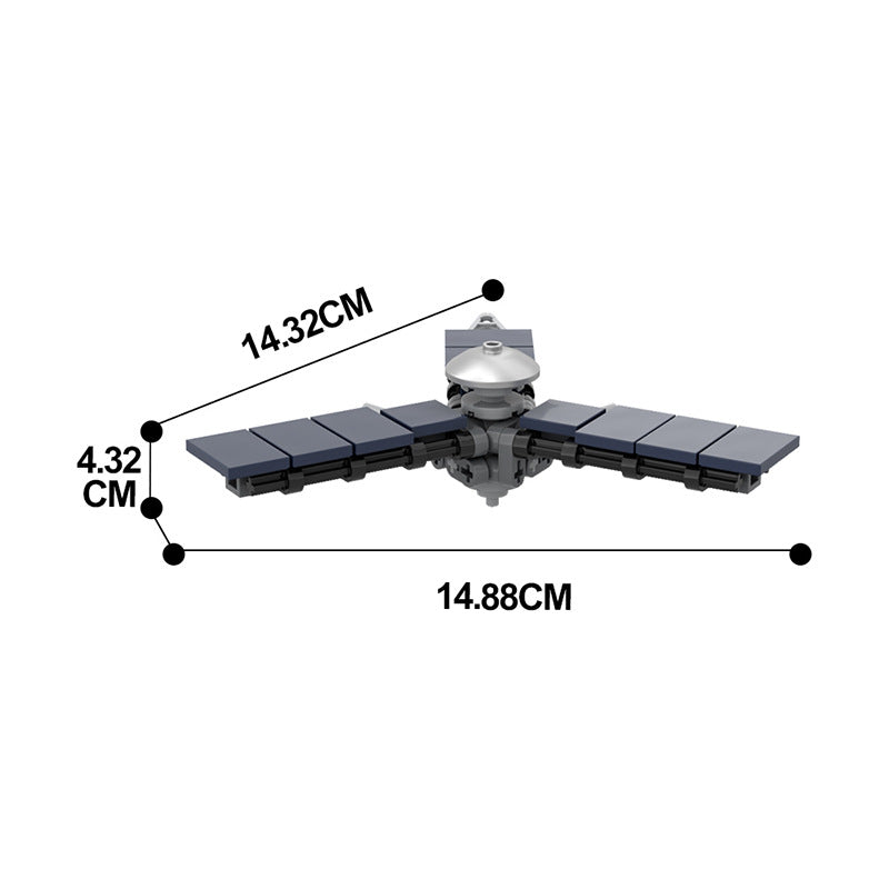 juno building set | nasa space probe 1:110 | moc-102898 - 4