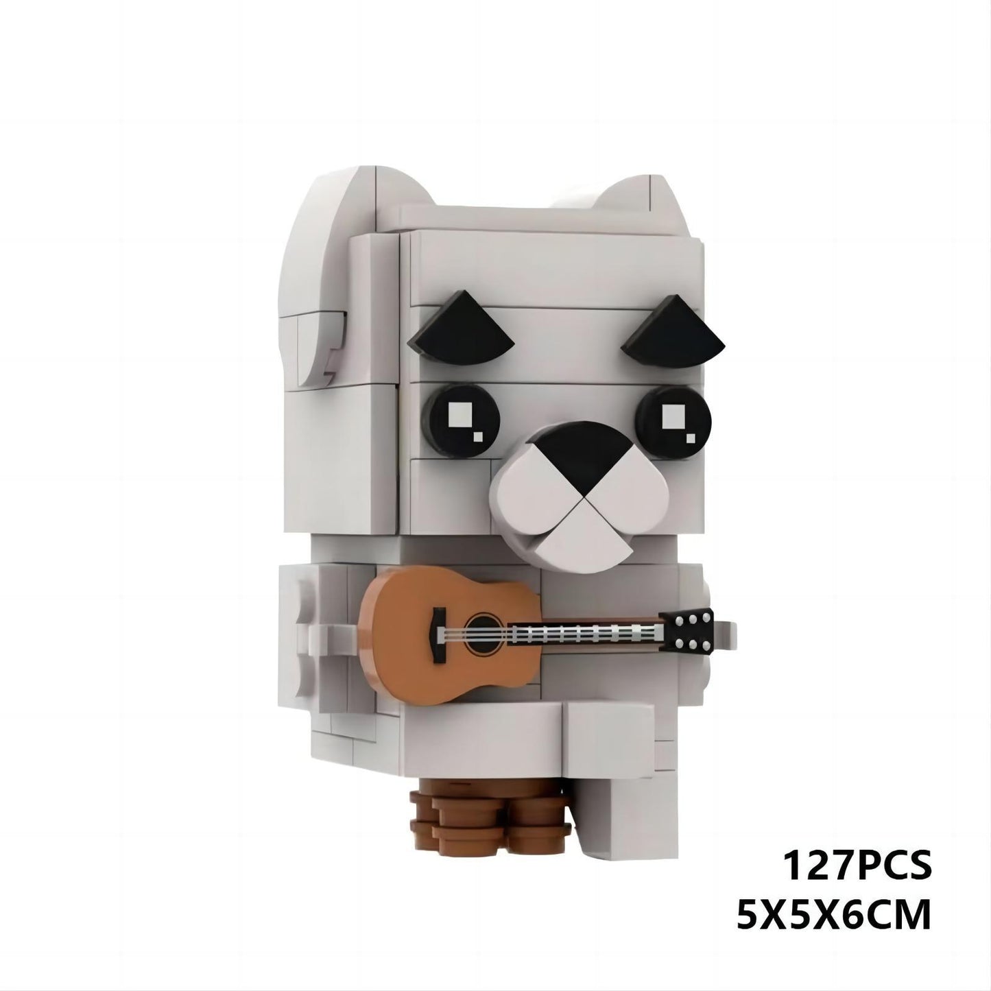 k.k. slider brickheadz building set | animal crossing | moc-64644 - 3