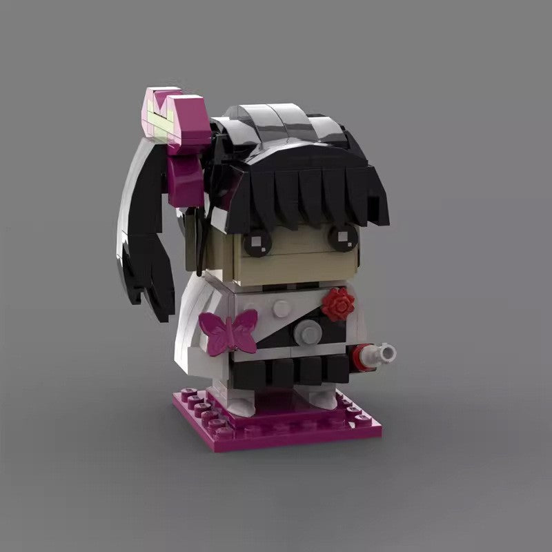 kanao brickheadz building set | demon slayer | moc-106107 - 1