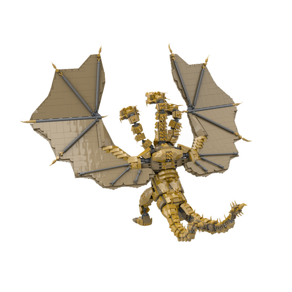 king ghidorah building set | moc-188706 - 2