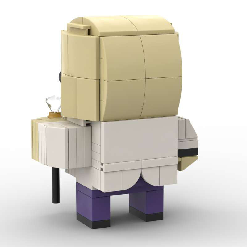 kingpin brickheadz moc building set | marvel | lego-compatible - 6