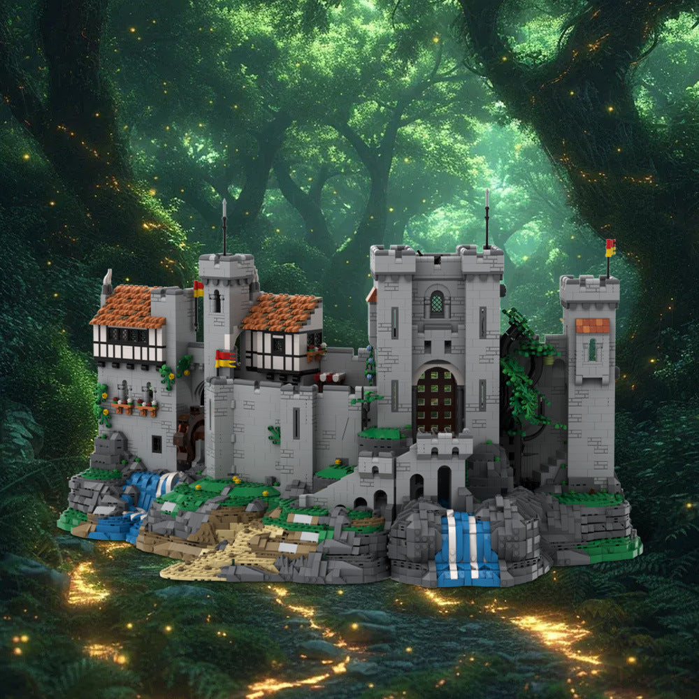 knight's castle building set | 10305 modular expansion | moc-144534 - 1