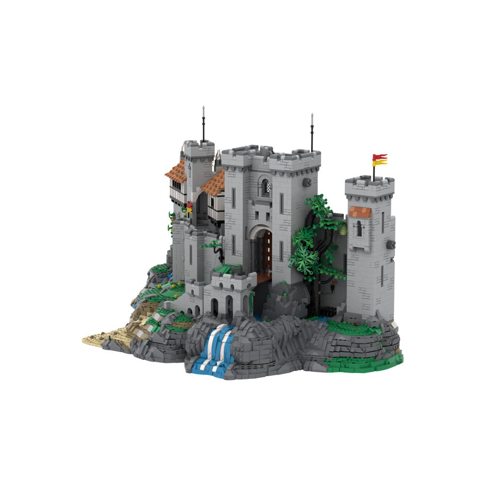knight's castle building set | 10305 modular expansion | moc-144534 - 2