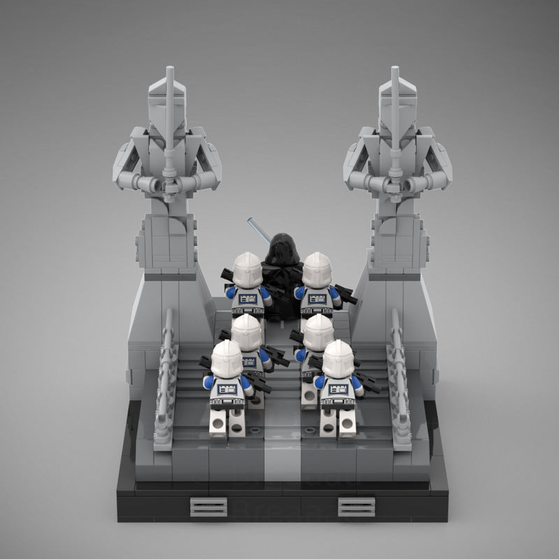 knightfall diorama building set | star wars order 66 | moc-118061 - 3