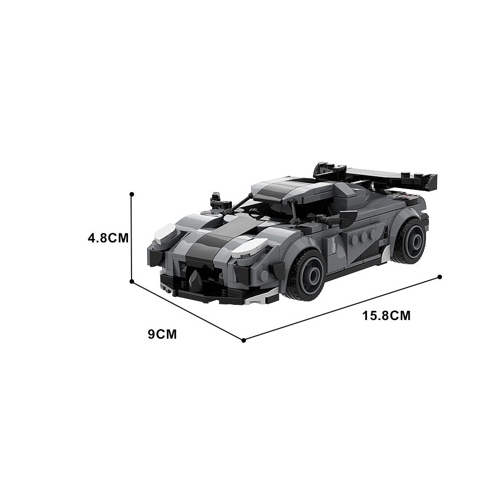 koenigsegg agera thor car building set | moc-128027 - 4