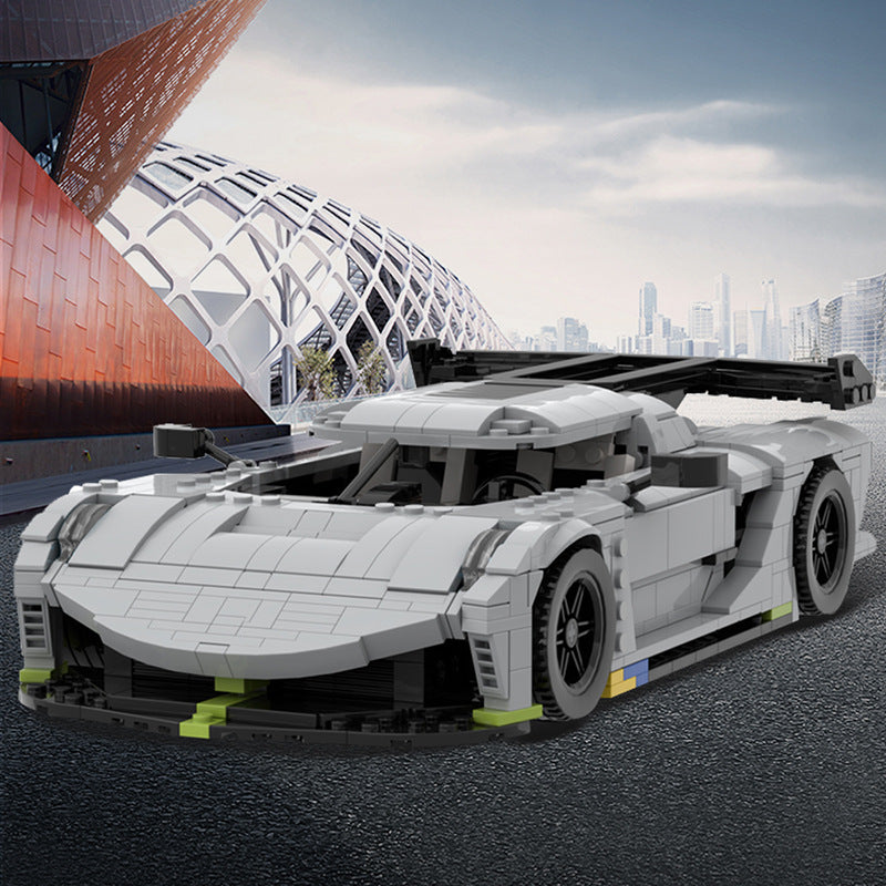 koenigsegg jesko car building set | moc-45079 - 1