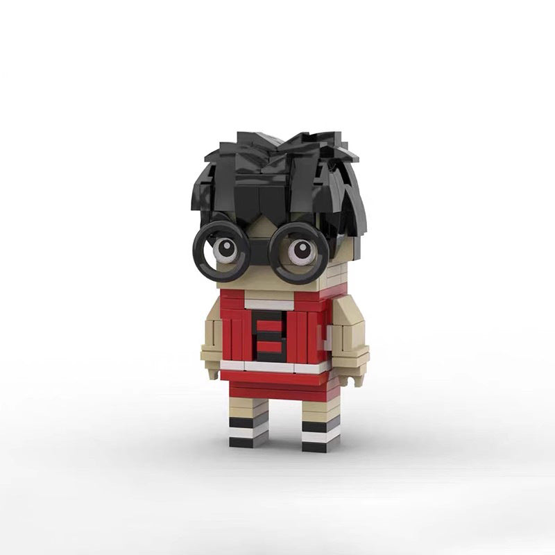 kogure kiminobu brickheadz building set | slam dunk | lego-compatible - 3