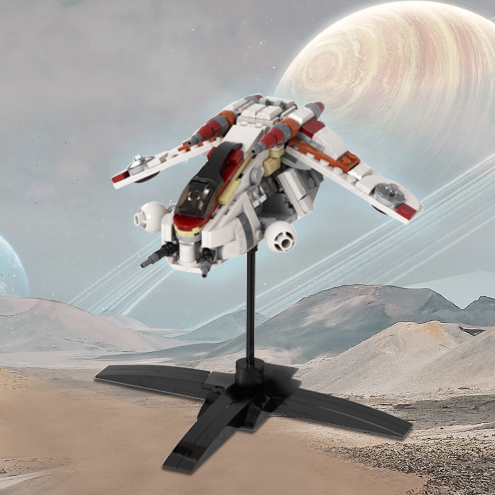 laat/i republic gunship building set | star wars | moc-87740 - 1