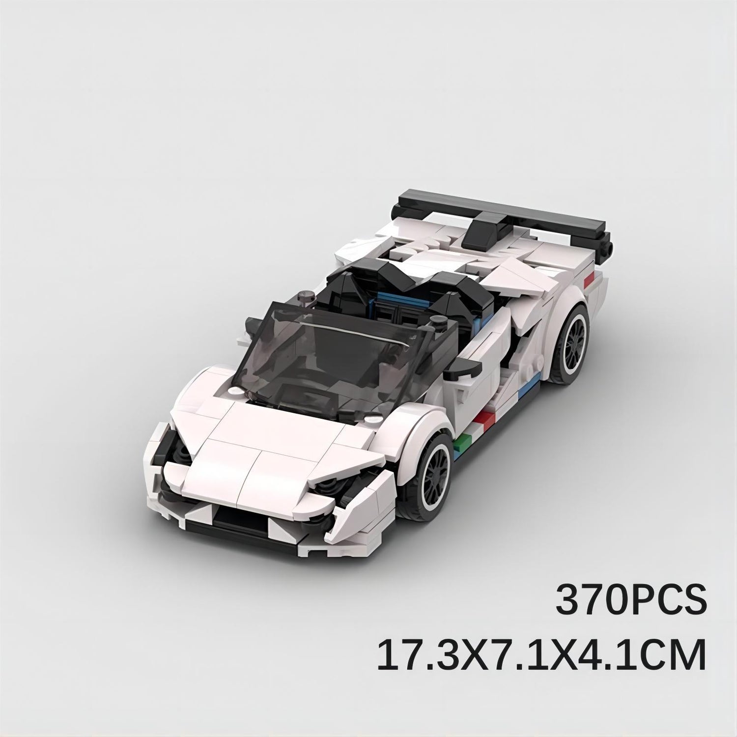 lamborghini aventador svj roadster building set | moc-75388 - 4
