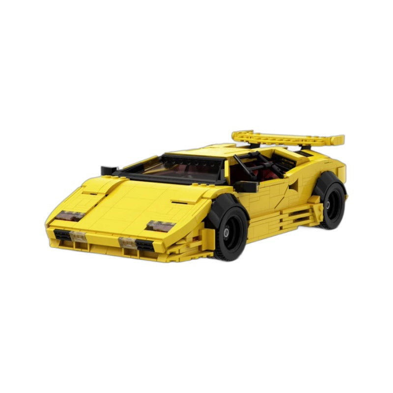 lamborghini countach lp5000 qv building set | moc-57779 - 2