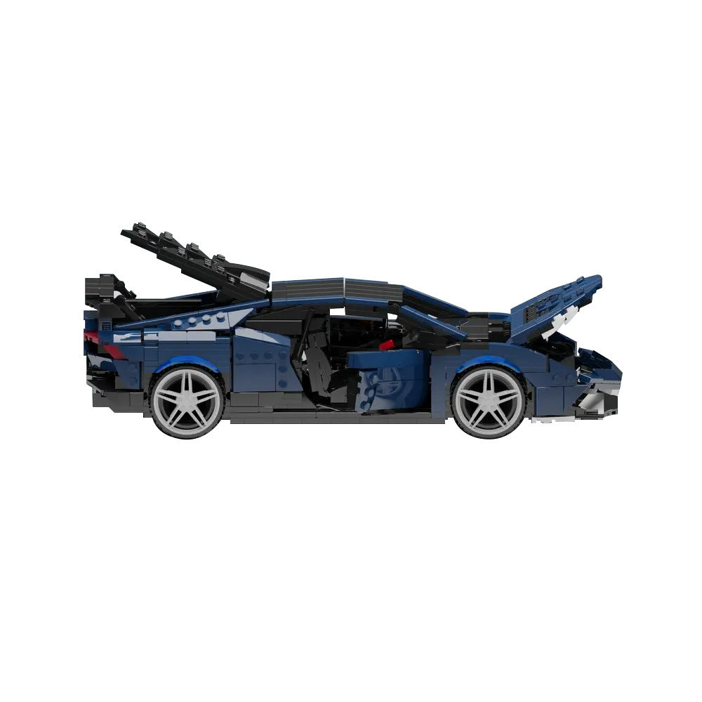 lamborghini huracan sto car building set | moc-197774 - 5