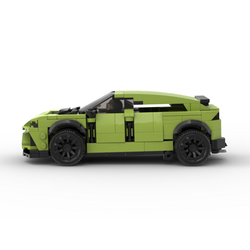 lamborghini urus and trailer for huracan building set | moc-39112 - 4