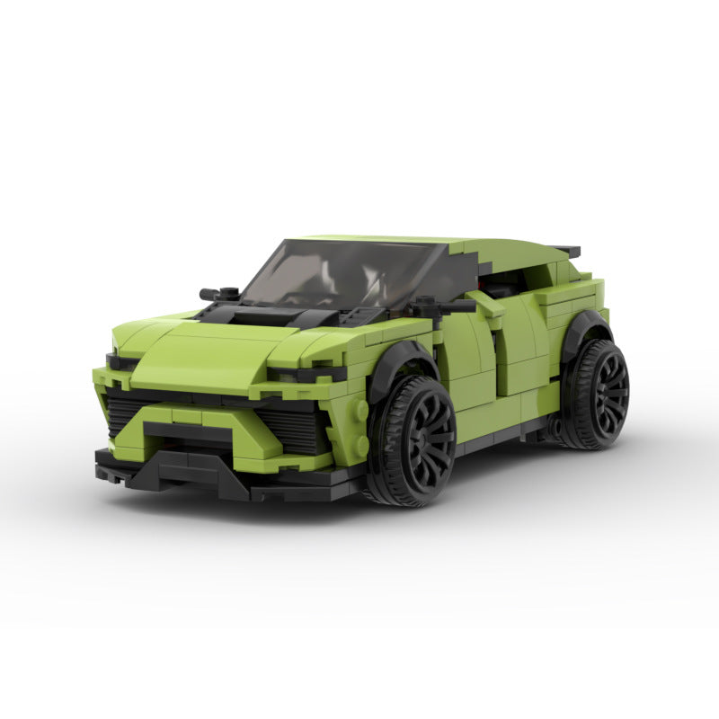 lamborghini urus and trailer for huracan building set | moc-39112 - 5