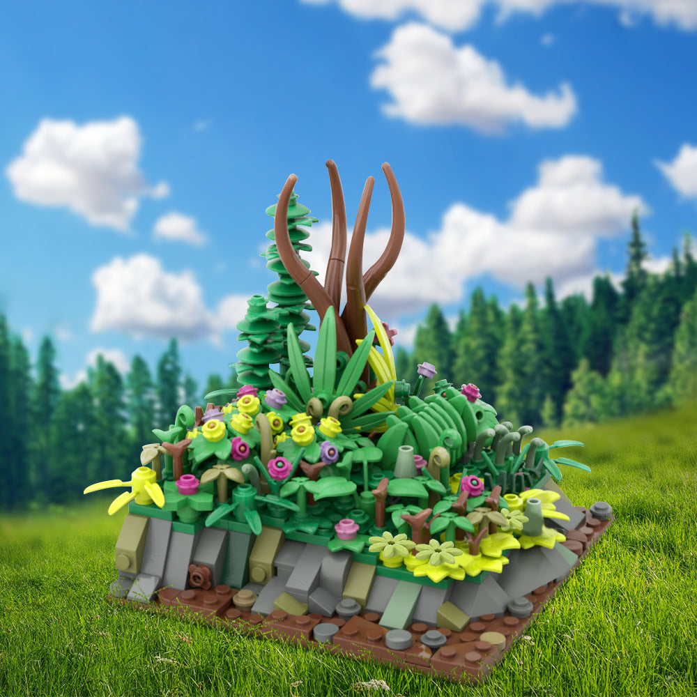 landscape plant building set | moc-187695 - 1