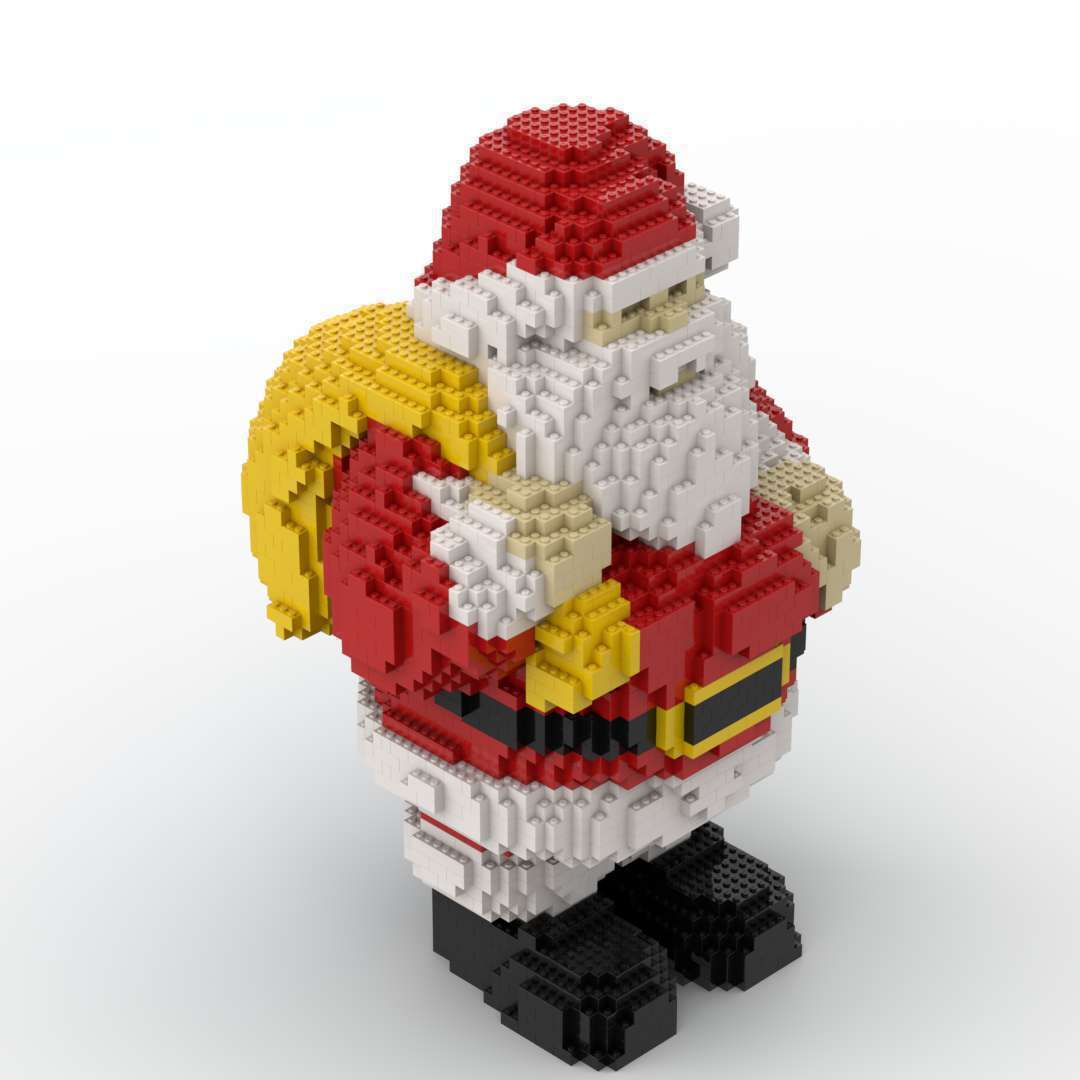 large santa claus building set | moc-83042 - 1
