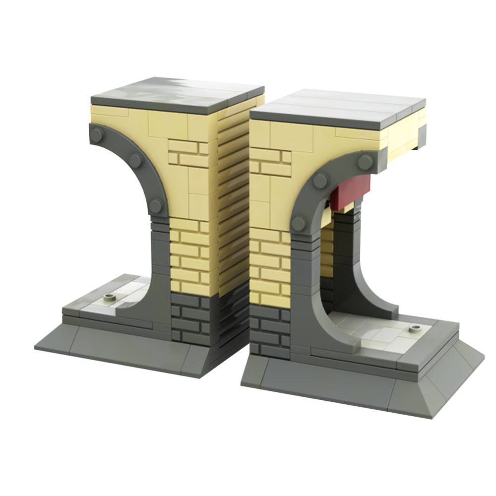 }latform 9 and 10 building set | harry potter | moc-80645 - 5