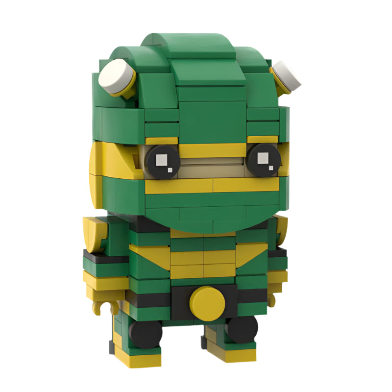 leap-frog brickheadz building set | marvel | moc-126082 - 2