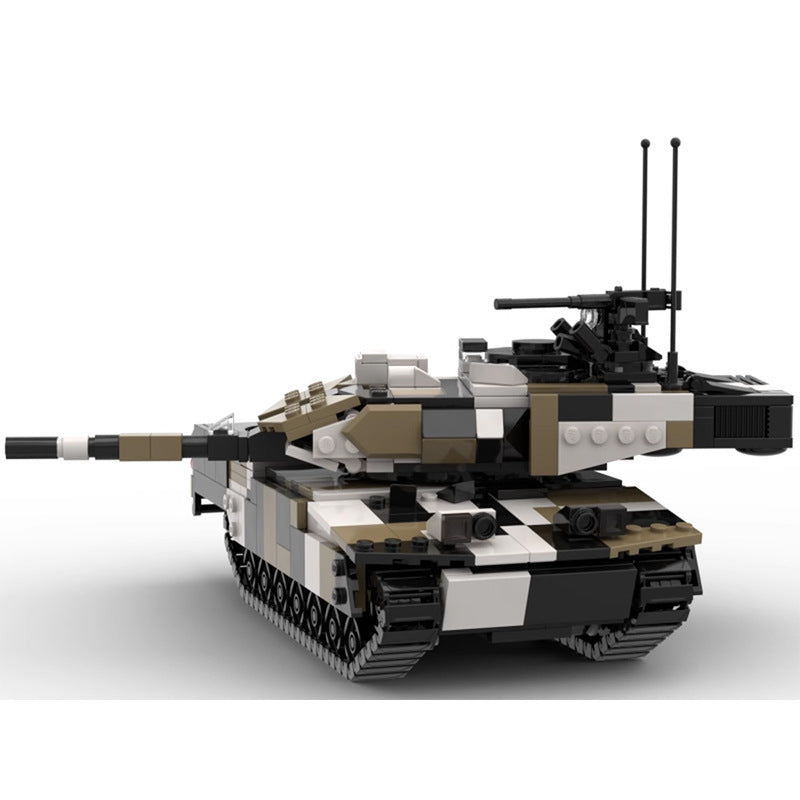 leopard 2a6 pso v2 tank building set | moc-128954 - 4