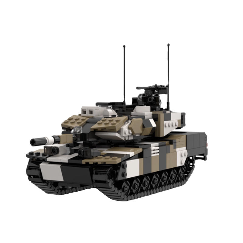 leopard 2a6 pso v2 tank building set | moc-128954 - 5