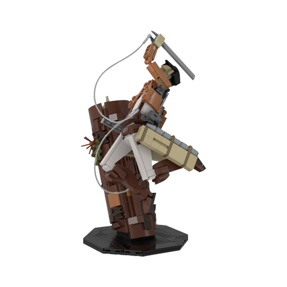 levi ackerman building set | attack on titan | moc-186385 - 2