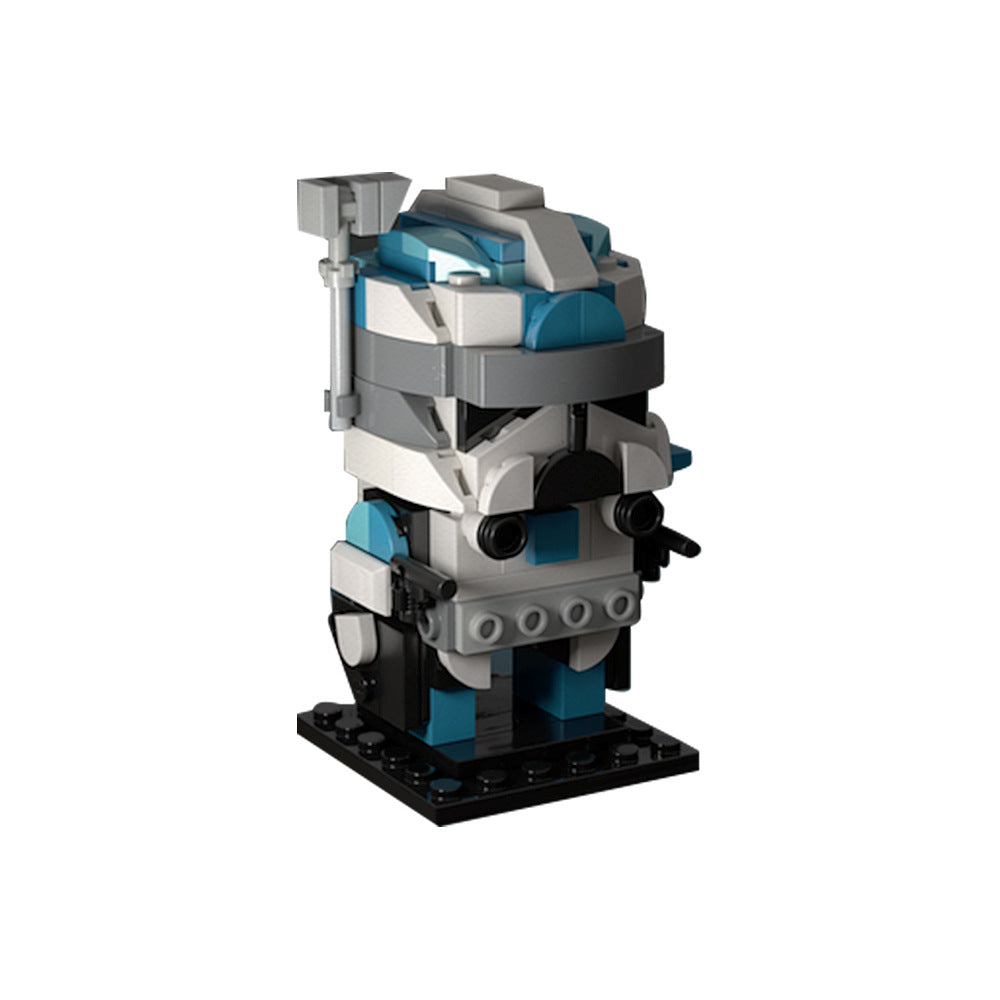 lieutenant crash brickheadz | star wars | moc-180062 - 4