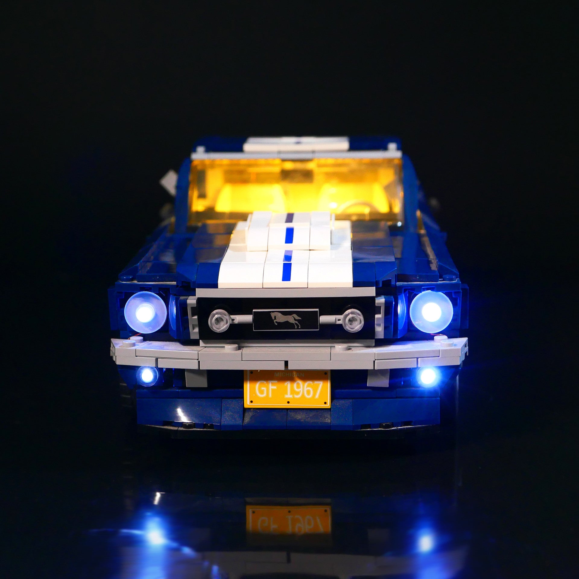 light kit for 10265 ford mustang | lego compatible - 3